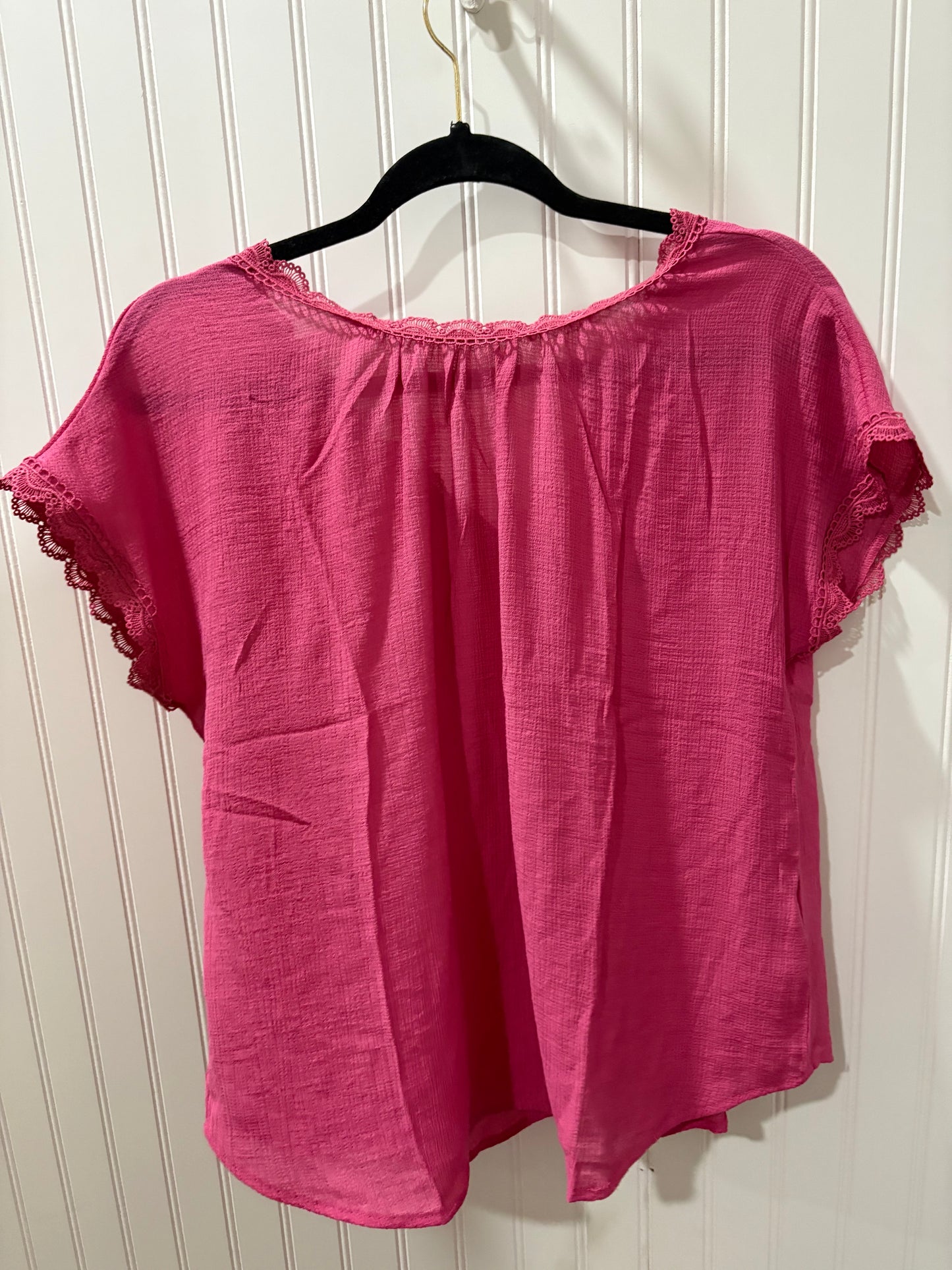 Fuchsia bow top