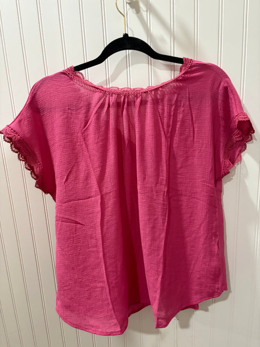 Fuchsia bow top
